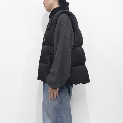 refomed [ SLEEPING DOWN VEST ] BLACK