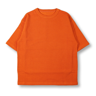 crepuscule [ Highgage Moss Stitch Cutsew ] Orange