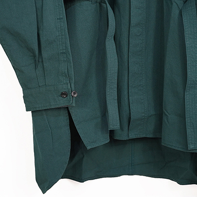 ESSAY [ DRAPE SHIRT (SH-1) ] GREEN