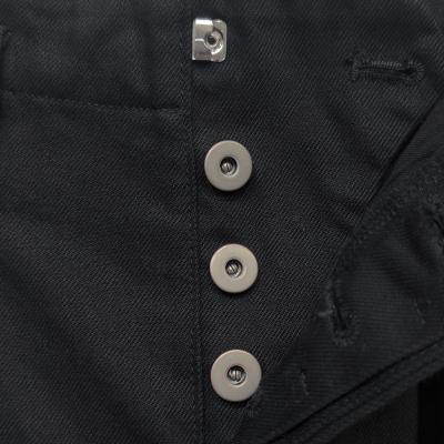 refomed [ KATSURAGI DENIM KNICKERBOCKERS ] BLACK