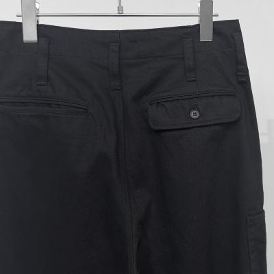 refomed [ KATSURAGI DENIM KNICKERBOCKERS ] BLACK