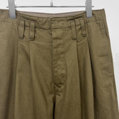 refomed [ KATSURAGI DENIM KNICKERBOCKERS ] KHAKI
