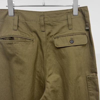 refomed [ KATSURAGI DENIM KNICKERBOCKERS ] KHAKI