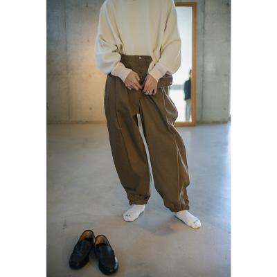 refomed [ KATSURAGI DENIM KNICKERBOCKERS ] KHAKI
