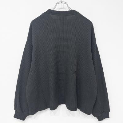 refomed [ AZEAMI THERMAL TEE ] CHARCOAL