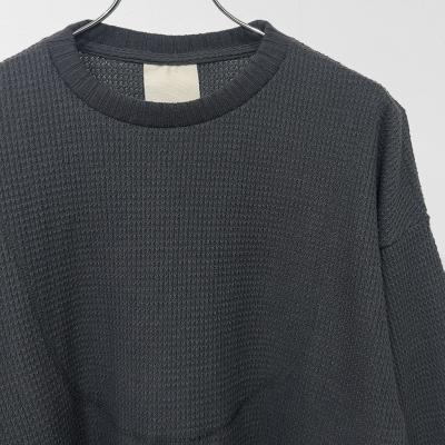 refomed [ AZEAMI THERMAL TEE ] CHARCOAL