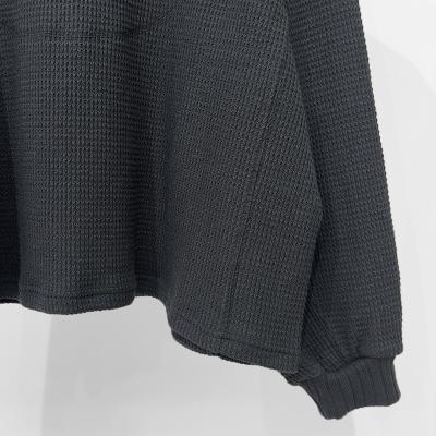 refomed [ AZEAMI THERMAL TEE ] CHARCOAL