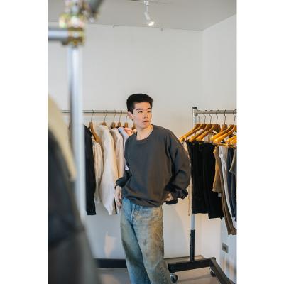 refomed [ AZEAMI THERMAL TEE ] CHARCOAL