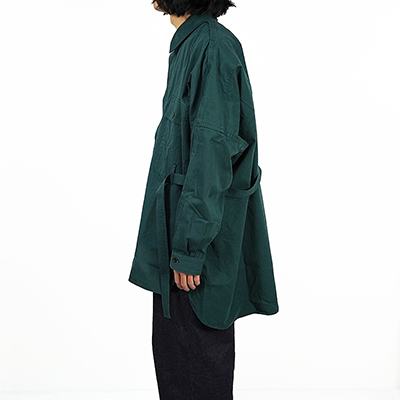 ESSAY [ DRAPE SHIRT (SH-1) ] GREEN