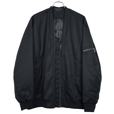 ESSAY [ DOUBLE ZIP MA-1 (J-3) ] BLACK