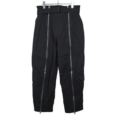 ESSAY [ FLIGHT PANTS (AIR FORCE) ] BLACK