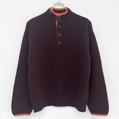 UNUSED [ US2517 (5G Wool pullover knit) ] BURGUNDY