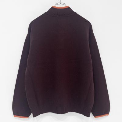UNUSED [ US2517 (5G Wool pullover knit) ] BURGUNDY