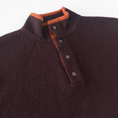 UNUSED [ US2517 (5G Wool pullover knit) ] BURGUNDY