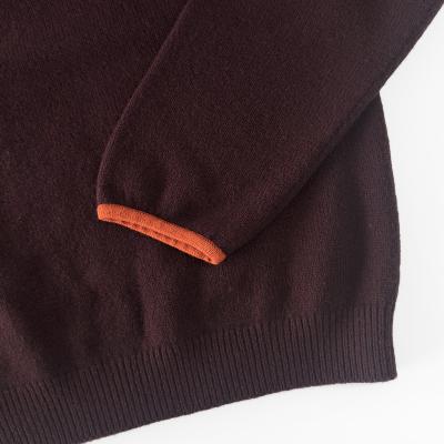 UNUSED [ US2517 (5G Wool pullover knit) ] BURGUNDY