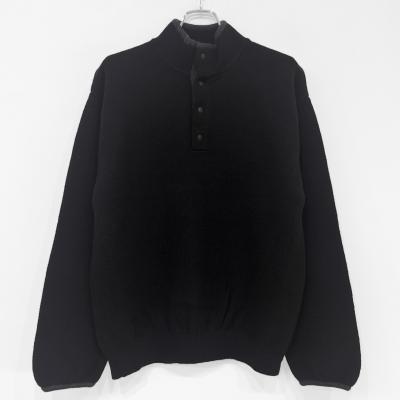 UNUSED [ US2517 (5G Wool pullover knit) ] BLACK