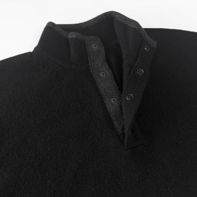 UNUSED [ US2517 (5G Wool pullover knit) ] BLACK