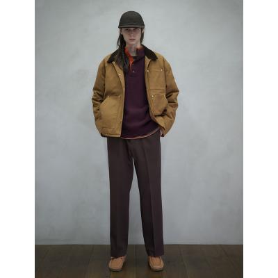 UNUSED [ US2517 (5G Wool pullover knit) ] BURGUNDY
