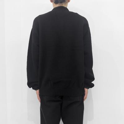 UNUSED [ US2517 (5G Wool pullover knit) ] BLACK