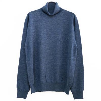 crepuscule [ Turtle Neck L/S ] BLUE
