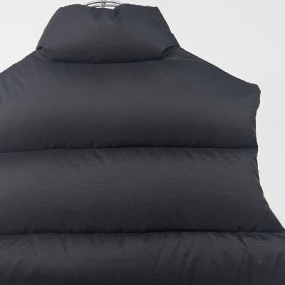 URU [ NYLON DOWN VEST ] BLACK