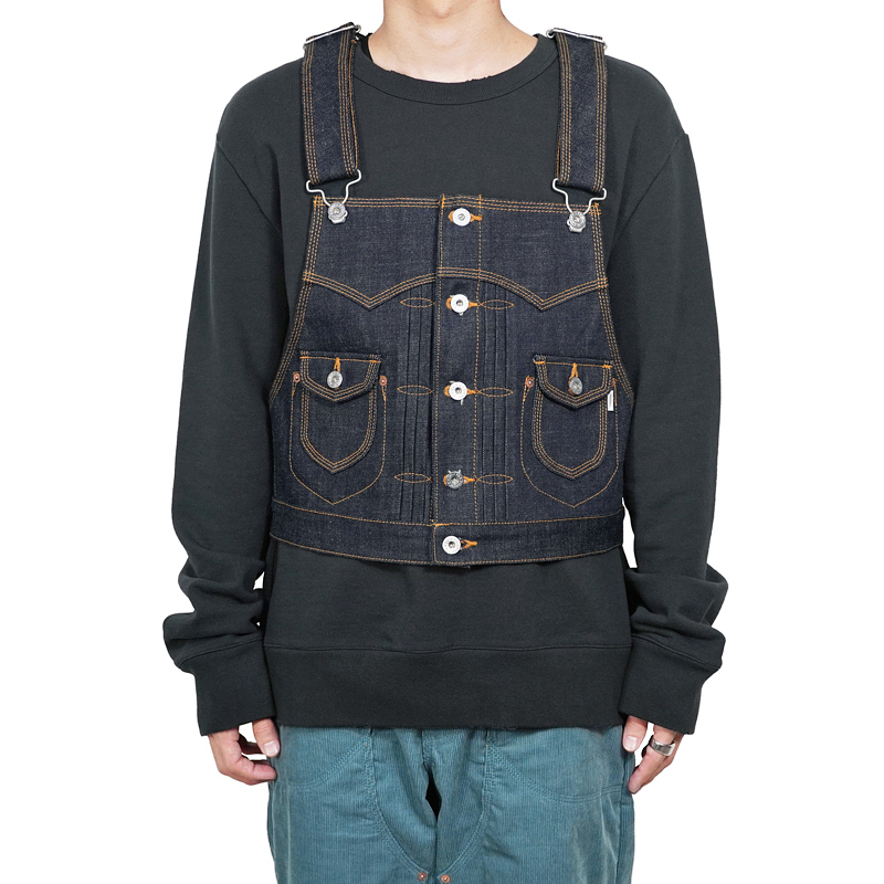 SUGARHILL [ DENIM VEST ] RIGID INDIGO | ロイド・エフダブリュー