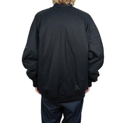 ESSAY [ DOUBLE ZIP MA-1 (J-3) ] BLACK | ロイド・エフダブリュー
