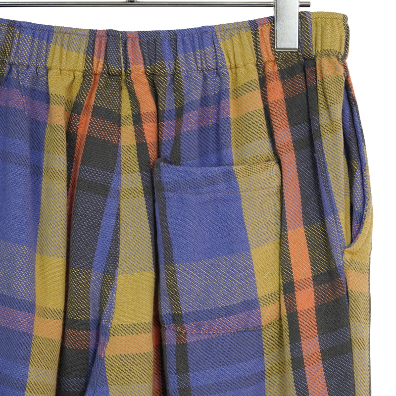 UNUSED [ UW0894 (check pants) ] BLUE CHECK | ロイド・エフ