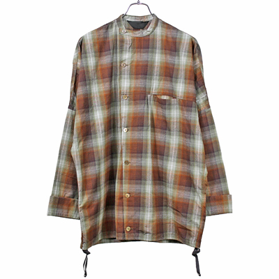 ESSAY [ DOLMAN SLANT SHIRT (SH-1) ] SHADOW CHECK