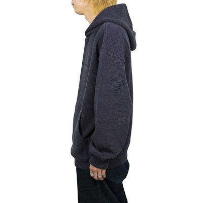 crepuscule [ Moss stitch hoodie ] NAVY