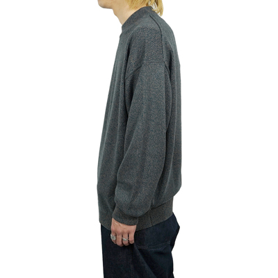 crepuscule [ Moc neck L/S ] GREEN×BROWN