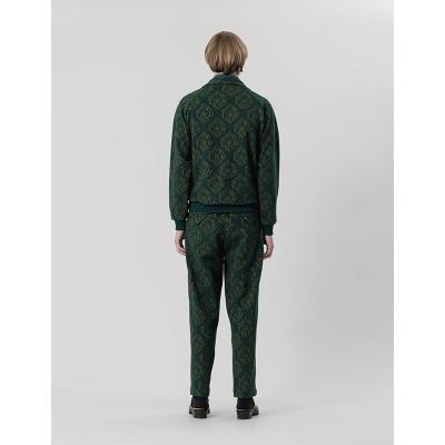 Sasquatchfabrix. [ “CURLED UP DRAGON” TRACK JACKET ] DARK GREEN
