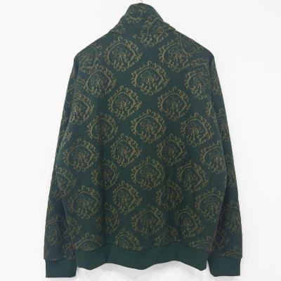 Sasquatchfabrix. [ “CURLED UP DRAGON” TRACK JACKET ] DARK GREEN