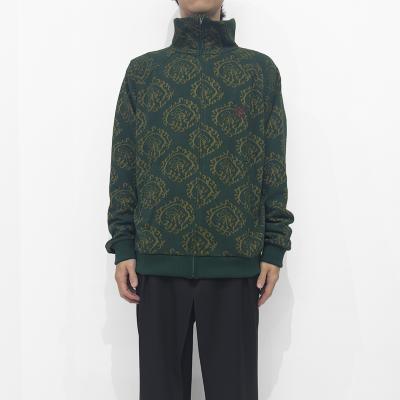 Sasquatchfabrix. [ “CURLED UP DRAGON” TRACK JACKET ] DARK GREEN