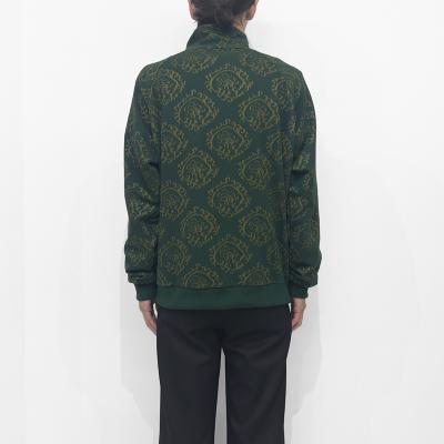 Sasquatchfabrix. [ “CURLED UP DRAGON” TRACK JACKET ] DARK GREEN