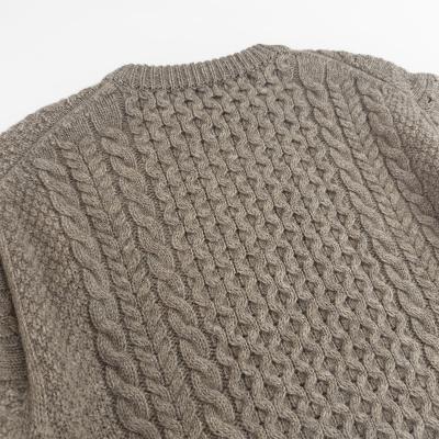 refomed [ "GUNTE" KNIT SWEATER ] BEIGE