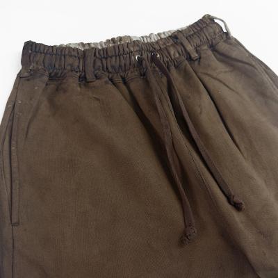 refomed [ PLASTERER SWEAT PANTS ] BROWN