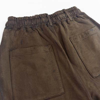 refomed [ PLASTERER SWEAT PANTS ] BROWN