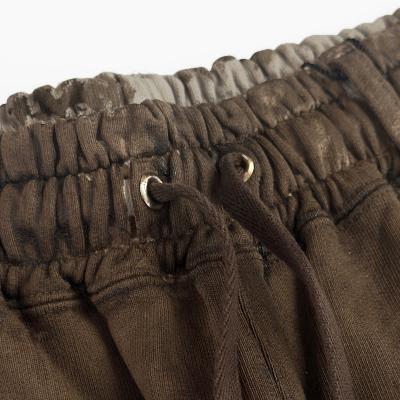 refomed [ PLASTERER SWEAT PANTS ] BROWN