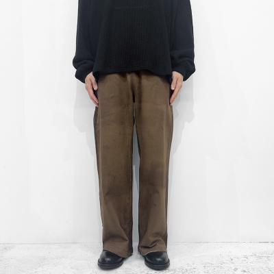 refomed [ PLASTERER SWEAT PANTS ] BROWN