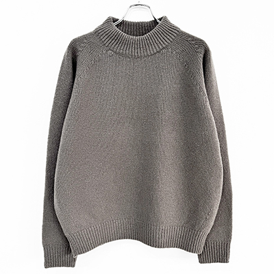 crepuscule [ W/G Moc Neck L/S ] GRAY