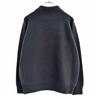 crepuscule [ W/G Moc Neck L/S ] CHARCOAL