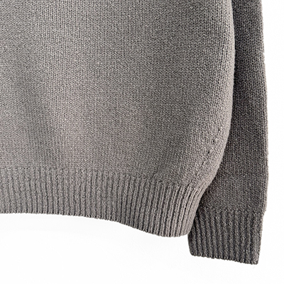 crepuscule [ W/G Turtle Neck L/S ] GRAY