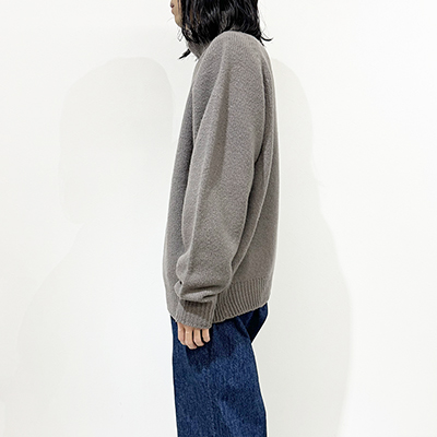 crepuscule [ W/G Turtle Neck L/S ] GRAY