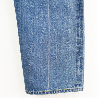 ESSAY [ BELTED BAG JEANS (P-1) ] INDIGO DENIM