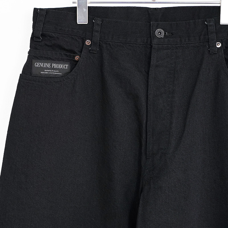 ESSAY [ JODHPUR DENIM (P-2) ] BLACK DENIM | ロイド・エフダブリュー  