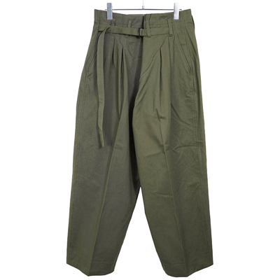 ESSAY [ SHIN HAKAMA SLACKS (P-3) ] KHAKI | ロイド・エフダブリュー