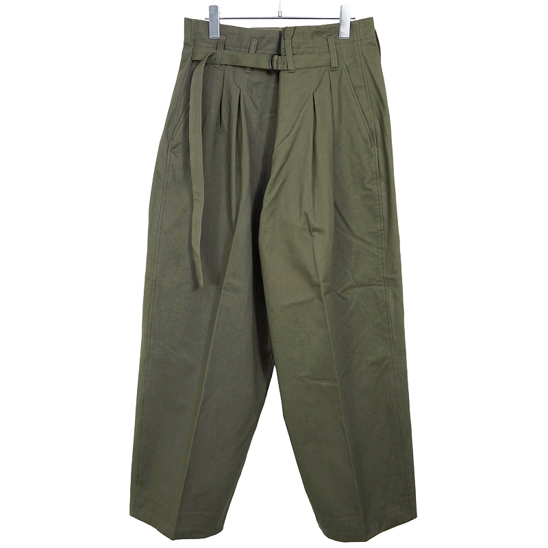 ESSAY [ SHIN HAKAMA SLACKS (P-3) ] KHAKI | ロイド・エフダブリュー