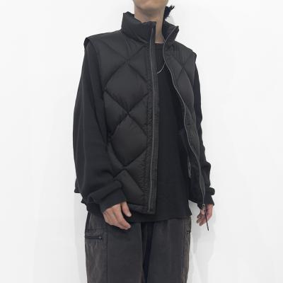 VAINL ARCHIVE [ PUFF VEST ] BLACK