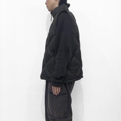 VAINL ARCHIVE [ PUFF VEST ] BLACK